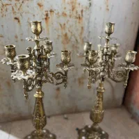 شمعدانی برنج|لوستر و چراغ آویز|ری, عباسآباد|دیوار