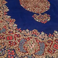 فرش دوازده متری دستباف کرمان راور|فرش|راین, |دیوار