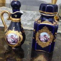 چایدان و آبلیمو خوری  لیلی مجنون گل برجسته