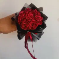 دسته گل روبانی|گل مصنوعی|بجنورد, |دیوار