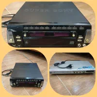 یک دستگاه دی وی دی ویک دستگاه سی دی کاملا سالم