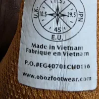 کفش کوهنوردی استوک اورجینال مارک ObOzآمریکادرصدرا|کیف، کفش، کمربند|شیراز, علوم پزشکی|دیوار