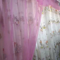پرده اتاق کودک۲.۷۰ارتفاع ،عرض۳