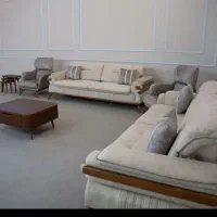 مبل شاهانه،تولیدی انصاری،با کلاف روس اصلی11111|مبلمان خانگی و میز عسلی|یاسوج, |دیوار