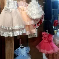 پیراهن عروس دخترانه  کار حراجی از ۸۵۰تا۲۴۰۰|کفش و لباس بچه|تهران, افسریه شمالی|دیوار