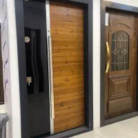 درب ضد سرقت استیل نرده شیشه ای  سکوریت مدرن کدA001|مصالح و تجهیزات ساختمان|پل سفید, |دیوار