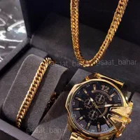 پکیج نیم‌ست و ساعت مدلAuri/طلایی پرفروش و پرطرفدار|بدلیجات|سیرجان, |دیوار