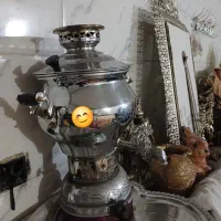 دو عدد کتری سماوری و یک عدد سماور گازی