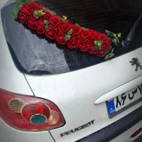 اجاره ی گل ماشین عروس فقط با 2میلیون|گل مصنوعی|رشت, ساغری سازان|دیوار