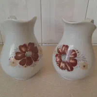 دو‌عدد پارچ چینی قدیمی