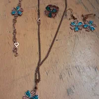 ست بدلیجات مس فیروزه ای اصفهان|بدلیجات|زنجان, |دیوار