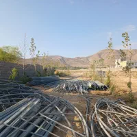 سازه گلخانه به مساحت1۷۵۰مترمربع بازشده ۱۱۰۰|مصالح و تجهیزات ساختمان|بیضا, |دیوار