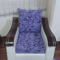 مبل 7 نفره و میز عسلی دراور و میز ناهار  6 نفره|مبلمان خانگی و میز عسلی|ساری, |دیوار