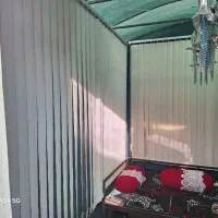 تخت آهنی آلاچیق باغ گلخانه سایه بان
