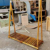 رگال لباس آویز دار چوبی|جاکفشی، کمد، دراور|شیراز, رازی|دیوار