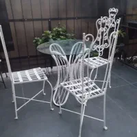 میز و صندلی فرفورژه