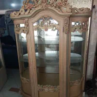 بوفه چوب منبت کاری شده چوب سنگین و کار خوب