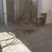 تخریب ساختمان ،برش آسفالت بادستگاه،چاه فاضلاب|خدمات پیشه و مهارت|صحنه, |دیوار