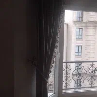 پرده مخمل بژ