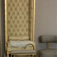 صندلی پدیکور تاجدار