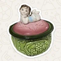 شکلات خوری قدیمی و ریما طرح پروانه