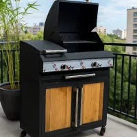 تولید  باربیکیو گازی/ پلوپزدار/ سفارشی ساخت|اجاق گاز و لوازم برقی پخت‌وپز|تهران, بازار|دیوار