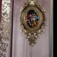 پرده حریر با دکور کارشده|پرده، رانر، رومیزی|تهران, کیانشهر|دیوار