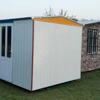 کانکس نگهبانی فلزی 6 متری با عایق حرارتی|مصالح و تجهیزات ساختمان|ساری, |دیوار