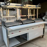 گریل‌روتاری/گریل‌ذغالی/گریل‌تخت/گاز‌صنعتی