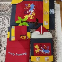 رختخواب نوزاد خارجی با رنگ ثابت وطرح زیبا