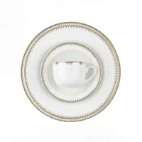 سرویس ۲۸ پارچه زرین طرح سپیدار ایتالیا اف دو ست