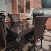 میز شش نفره و مبل هفت نفره