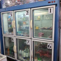 یخچال 6 درب ویترینی