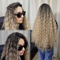 بافت‌ مو آفرو اکستنشن مکزیکی کفسری و....