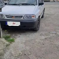 پراید سفید مدل ۸۸ دوگانه کارخانه