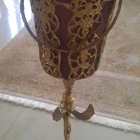 سطل وجا دستمال کاغذی برنز اصل