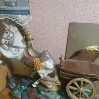 میز تلفن مدل اسب و کالسکه
