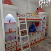 تخت دو طبقه|تخت و سرویس خواب|تهران, خاک سفید|دیوار