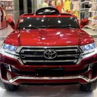 ماشین شارژی لندکروز5موتوره صندوقدار بلوتوثی تا۹سال