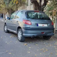 پژو ۲۰۶ tu3 خاکستری بسیار تمیز|خودرو سواری و وانت|قم, بکایی|دیوار