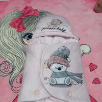 پتو قنداقی دخترانه نو