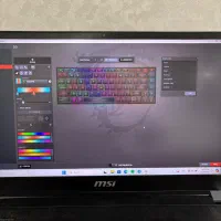 لپ تاپ گیمینگ MSI RTX2070 i7 10750H 16G 1TB|رایانه همراه|کاشان, جمال آباد|دیوار