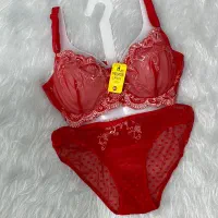 ست شیشه ای گلدوزی فنردار