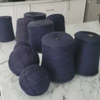 نخ کاموا سرمه ای