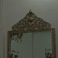 اینه کنسول برنجی|بوفه، ویترین، کنسول|مشهد, سمزقند|دیوار