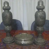 ست سه تکه ی انتیک و کمیاب قلم تبریز|کلکسیون اشیاء عتیقه|تهران, حکمت|دیوار