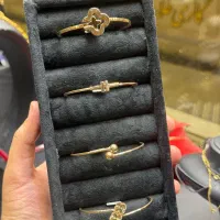 بنگل طلا با وزن سبک مناسب هر بودجه