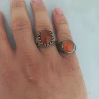 چند عدد انگشتر نقره فروشی