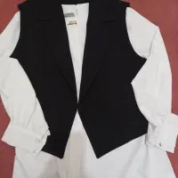 لباس دوتیکه مجلسی علا جلیقه و زیره