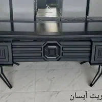میز پایه فلزی آیسان. میز کنفرانس|مبلمان اداری|صفادشت, |دیوار